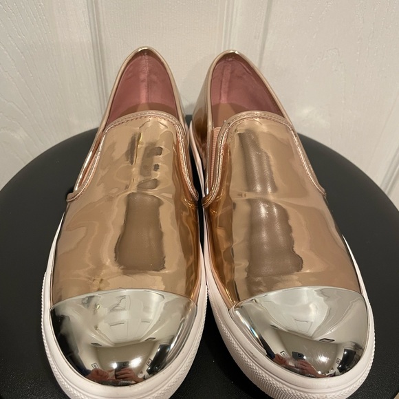 Steve Madden Metallic Sneakers Size 7 - Picture 8 of 8